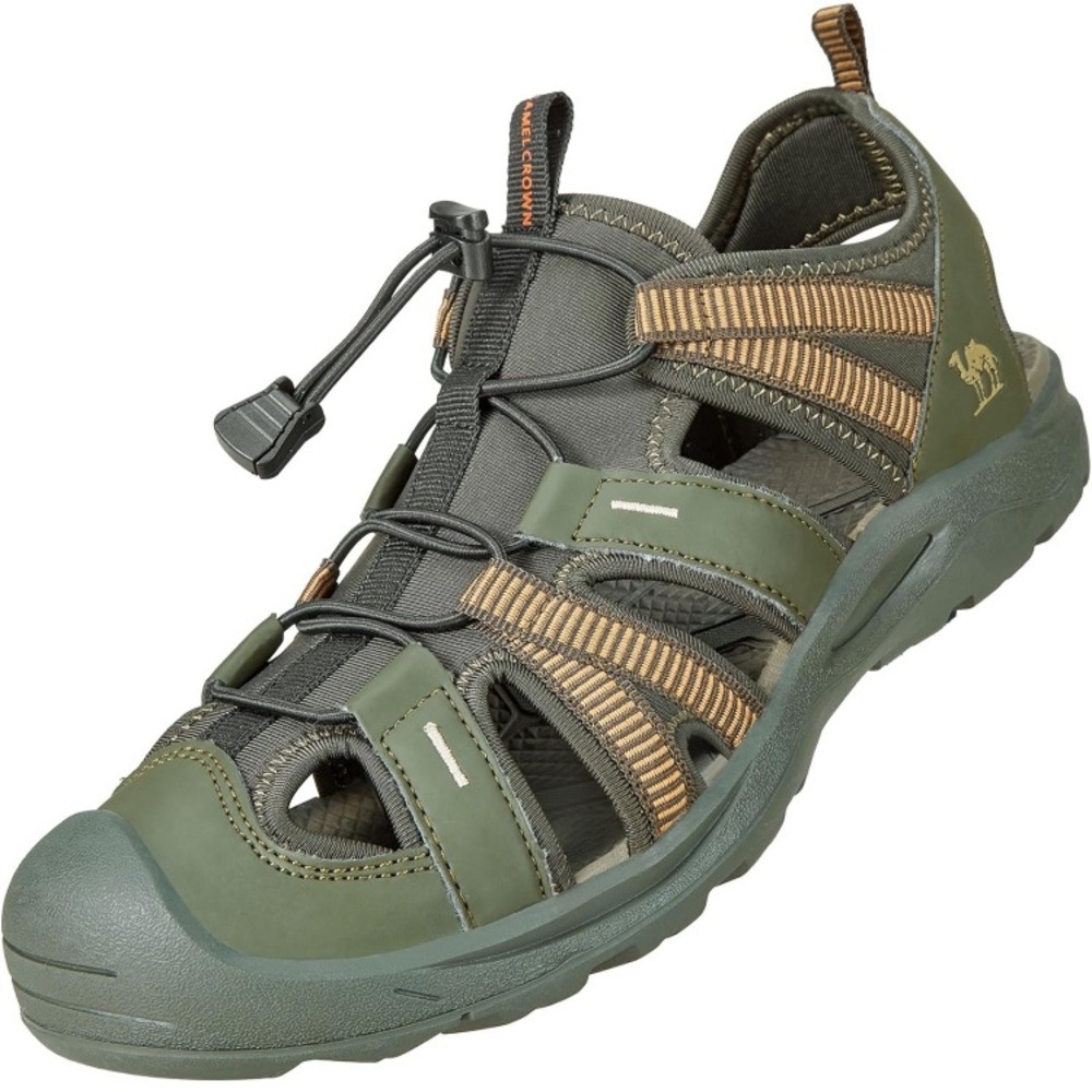 New-Camel Crown Men's Waterproof Hiking Sandals Closed Toe Water Sandals